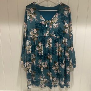 Floral Babydoll Dress